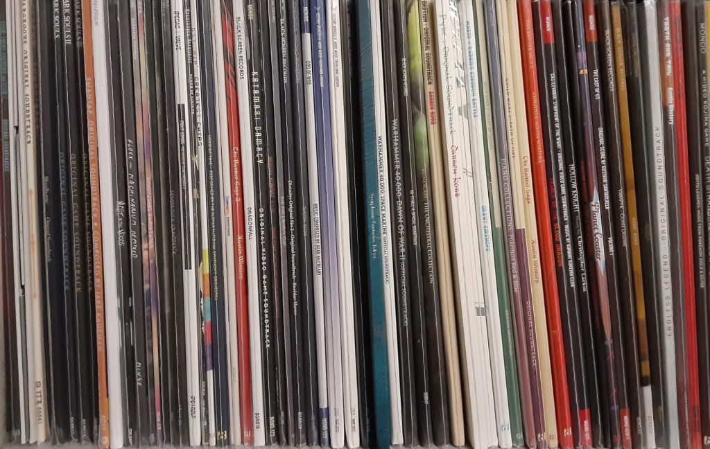 Part of a record collection